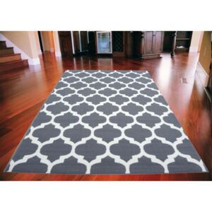 Kusový koberec PP Makao tmavo sivý, Velikosti 160x225cm