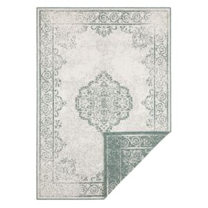 Zeleno-krémový vonkajší koberec Bougari Cebu, 80 x 150 cm