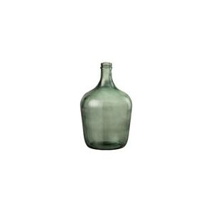 Váza zelená sklenená fľaša 4ks set CLUB EXPEDITION