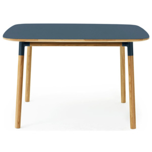 Normann Copenhagen Stôl Form 120x120 cm, modrá/dub