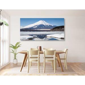 Obraz zasnežená hora Fuji