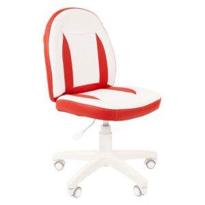 Chairman Chairman detská otočná stolička KIDS-2 - Bielo/červené