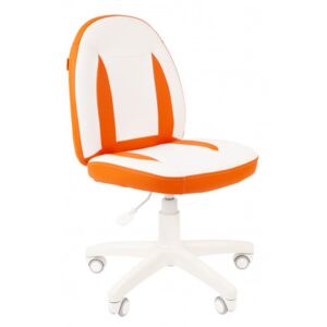 Chairman Chairman detská otočná stolička KIDS-2 - Bielo/oranžové