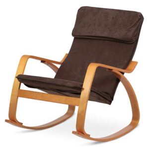 Relax chair, , frame cherry, fab.darkbrown(m6)