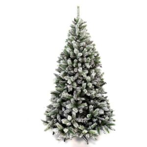 Umelý vianočný stromček Borovica Biela 180cm