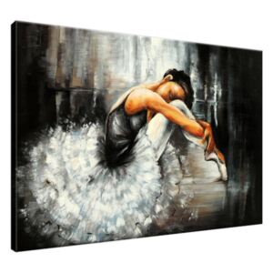 Ručne maľovaný obraz Spiaca baletka 100x70cm RM2404A_1Z
