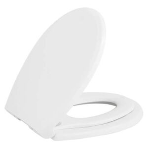 SAPHO WC sedátko s integrovaným dětským sedátkem, soft close. termoplast, bílá KC0803.01.0