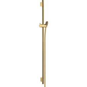 Hansgrohe Unica - Sprchová tyč S Puro 90 cm so sprchovou hadicou, leštený vzhľad zlata 28631990