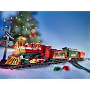Vianočné vlak Nostalgia so svetlom a zvukmi, 47 dielov