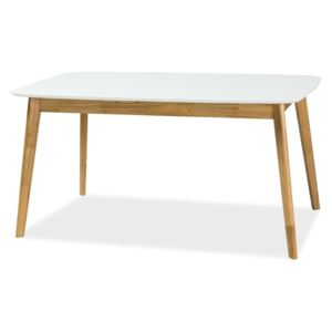 Moderný rozkládací stôl Cesar 160/205x80