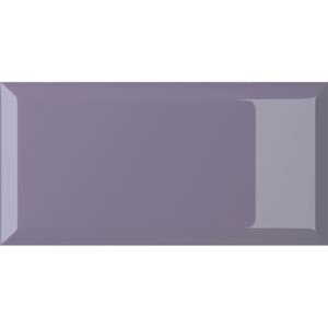 Obklad fialový lesklý 10x20cm vzhľad tehlička BISELLO LAVANDA