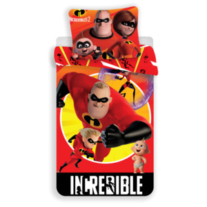 Jerry Fabrics Povlečení Incredibles 02 140x200 70x90