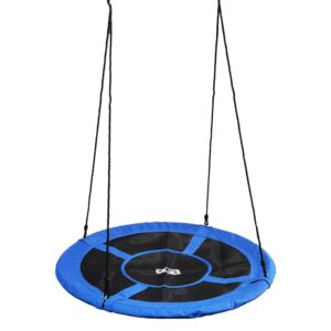 Aga Závesný hojdacia kruh 120 cm Modrý