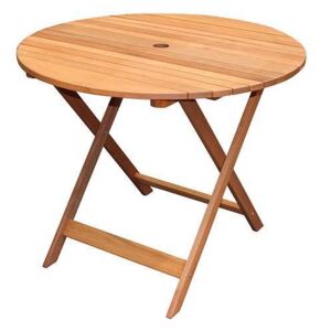 Stôl LEQ SVENDBORG, 90x90x72 cm, drevený, okruhly