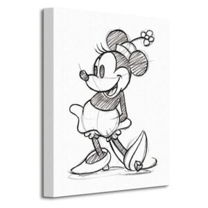 Obraz na plátne Disney Minnie Mouse (Sketched - Single) 30x40 WDC92281