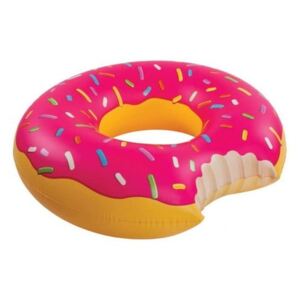 Ružové nafukovacie koleso Gadgets House Donut, Ø 105 cm