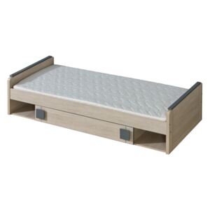 Jednolôžková posteľ 80 cm Gemo G13 (s roštom a úl. priestorom). Akcia -34%. Vlastná spoľahlivá doprava až k Vám domov