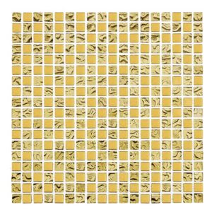 DUNIN - Glass Mix DD1 GOLD MIX 15 Sklenená mozaika DUNIN (30 x 30 cm/1ks)