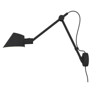 Nordlux STAY 2.0 | Dizajnová nástenná lampa Farba: Čierna