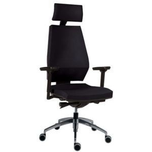Kancelárska stolička Motion, čierna