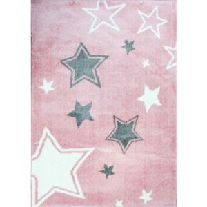 Kusový koberec Hviezdičky růžový, Velikosti 200x270cm