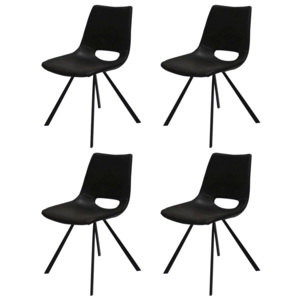 Dizajnová stolička Izabella / čierna