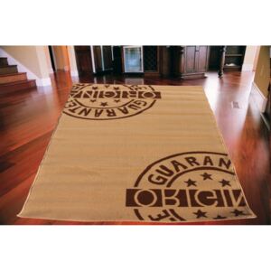 Kusový koberec PP Originál béžový, Velikosti 120x170cm