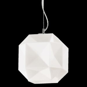 Závesné svietidlo - luster Ideal lux DIAMOND 022505 - biela / chróm