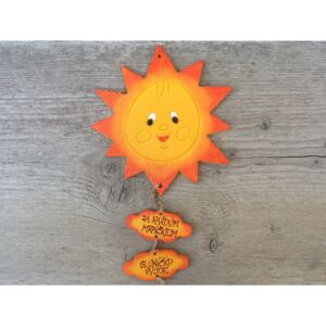 Sluníčko s mráčky Keramika Andreas
