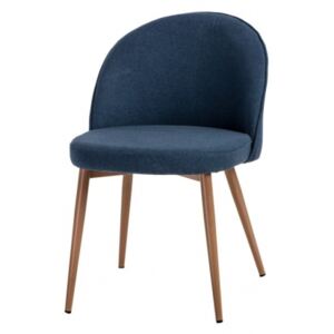KOUN ČALÚNENÁ stolička, Farba Modrá