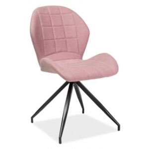SADRO STEEL stolička, Farba ružová pastel