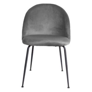Geneve jedálenská stolička sivá