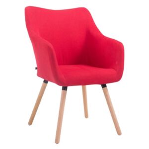 GLOBAL XL ČALÚNENÁ stolička, Farba Červená