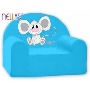 Nellys Detské kresielko - Myška Modrá