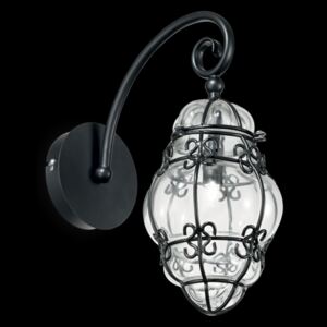 Ideal Lux 131771 nástenné svietidlo Anfora 1x28W | G9 - čierne