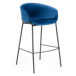 ZADINE ZAMAT barová stolička Modrá