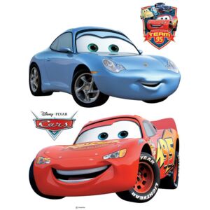AG Design Disney Cars Auta - nálepka na stenu 30x30 cm