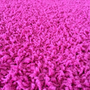 Vopi koberce Kusový ružový koberec Color Shaggy štvorec - 400x400 cm