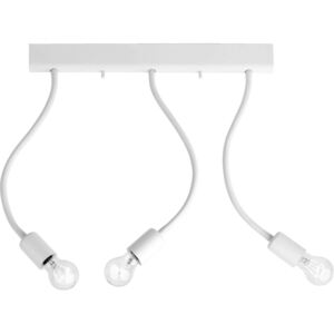 Nowodvorski FLEXI 3 | Flexibilné minimalistické stropné svietidlo Farba: Biela