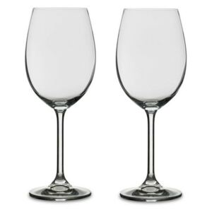 Sada 2 pohárov na biele víno z krištáľového skla Bitz Fluidum, 450 ml