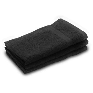 Detský uterák Basic čierny 30x50 cm