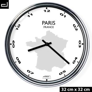Kancelárske nástenné hodiny: Paris
