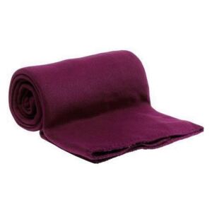 Fleecová deka rubínová 150x200 cm