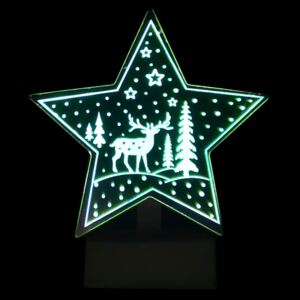 LED dekorácia Vianoce