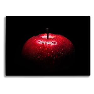 Sklenená doska na krájanie Insigne Red Apple