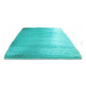 Plyšový koberec Tyrkysový 120x170 cm