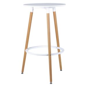 Bielo-hnedá barová stolička sømcasa Thea, výška 105 cm