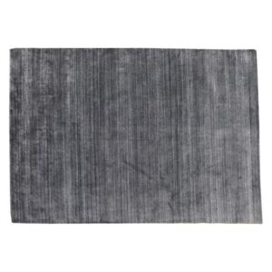 Moderný jednofarebný kusový koberec Handloom tmavo šedý 1,70 x 2,40 m