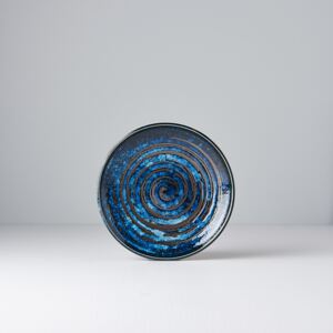 MIJ Plytký predkrmový tanier Copper Swirl 17 cm