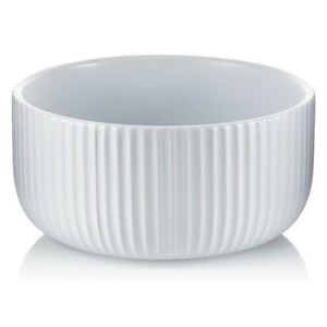 Kela Keramická servírovacia misa Maila 23 cm, biela